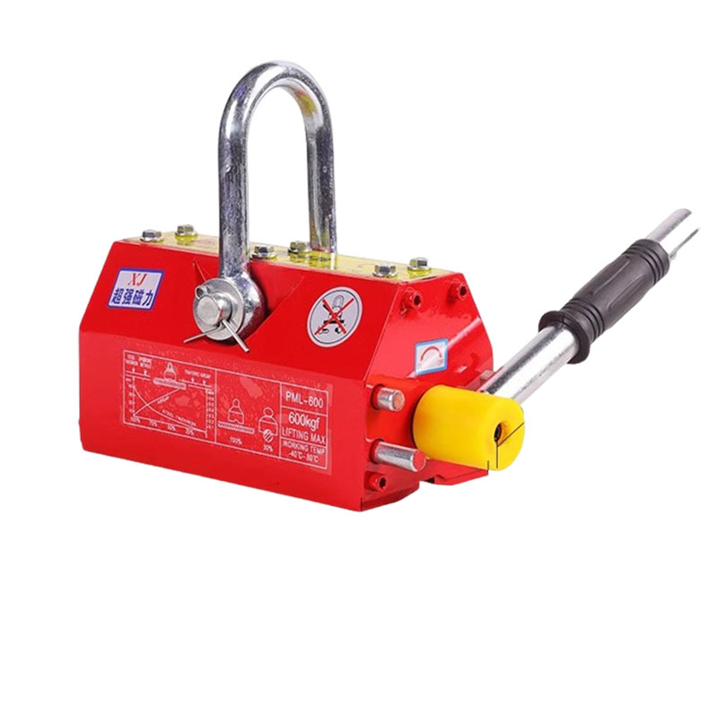 Magnetic Lifter Permanent Crane Hoist 600Kg - 600KG High-Quality Hoisting Magnet Lifter Suction