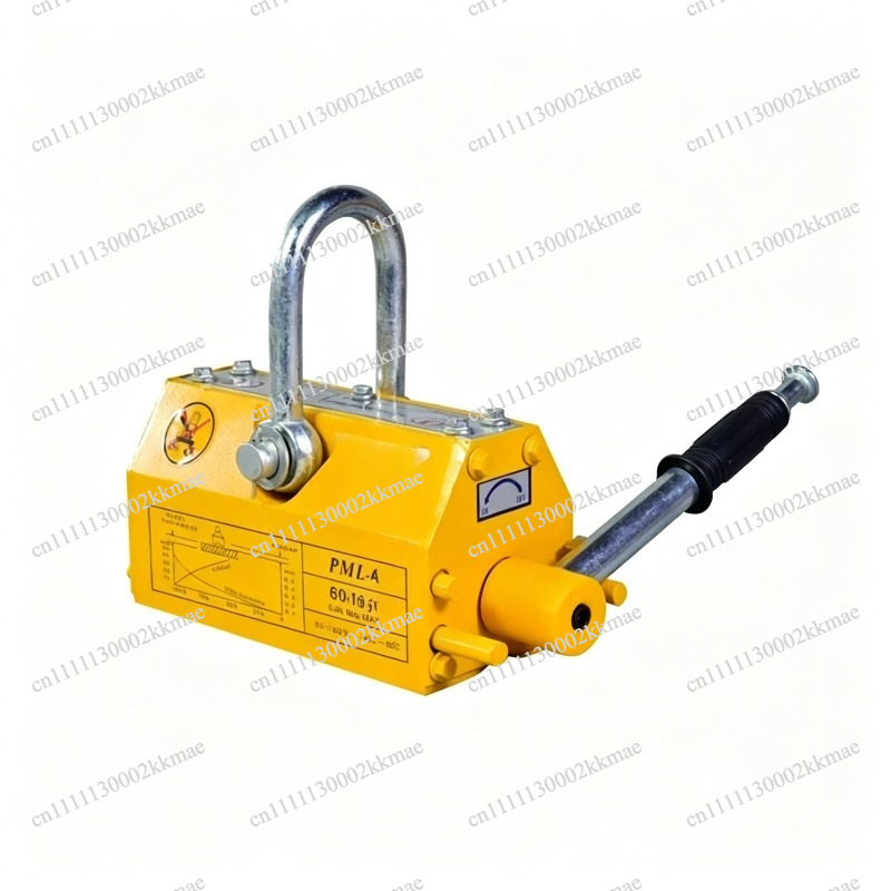 Magnetic Lifter Permanent Crane Hoist 600Kg - Permanent Magnetic Lifter 600kg Steel, Neodymium