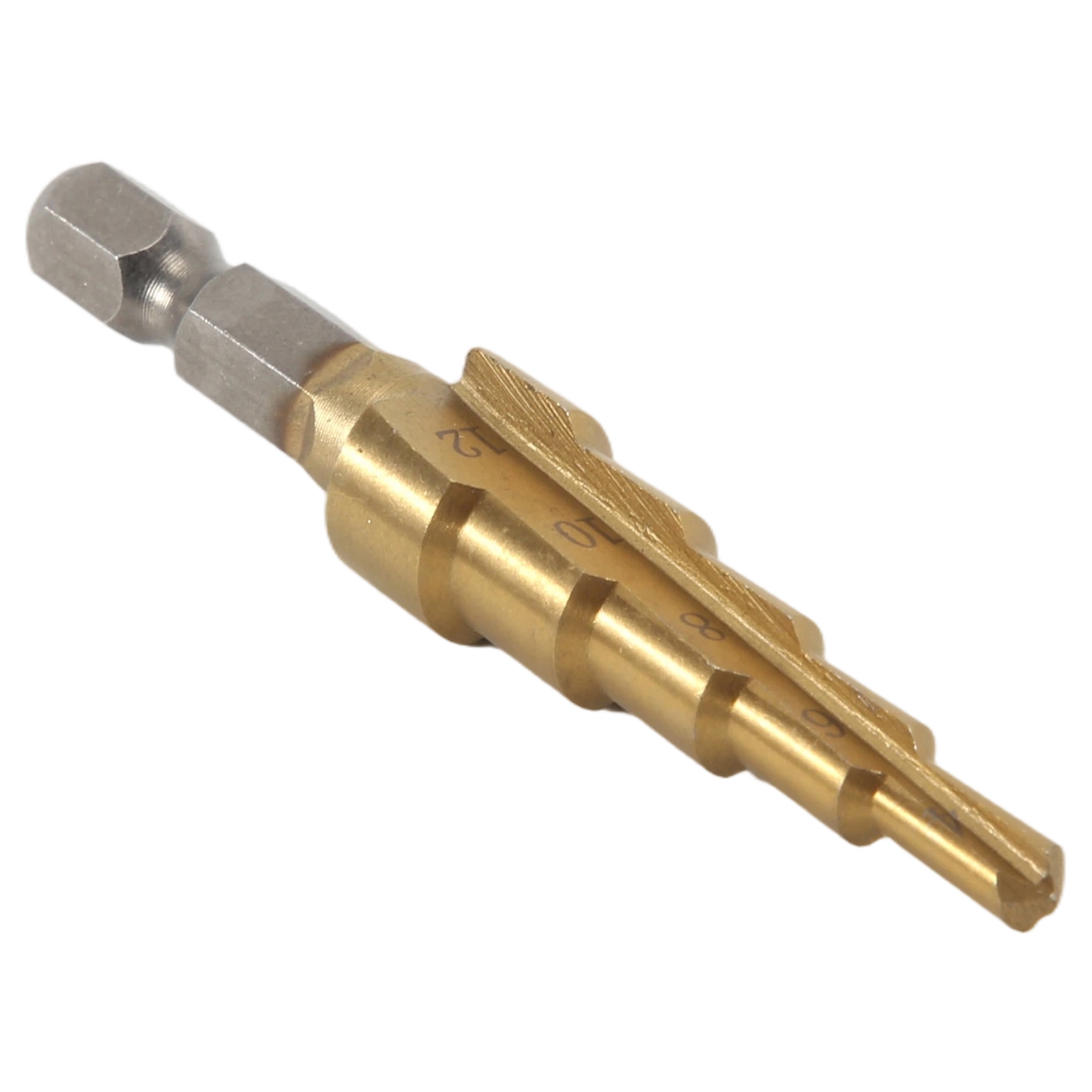 A23T 3Pc HSS Step Cone Taper D - Step Drill Bit Set Titanium Hss Cobalt ulasan dan harga