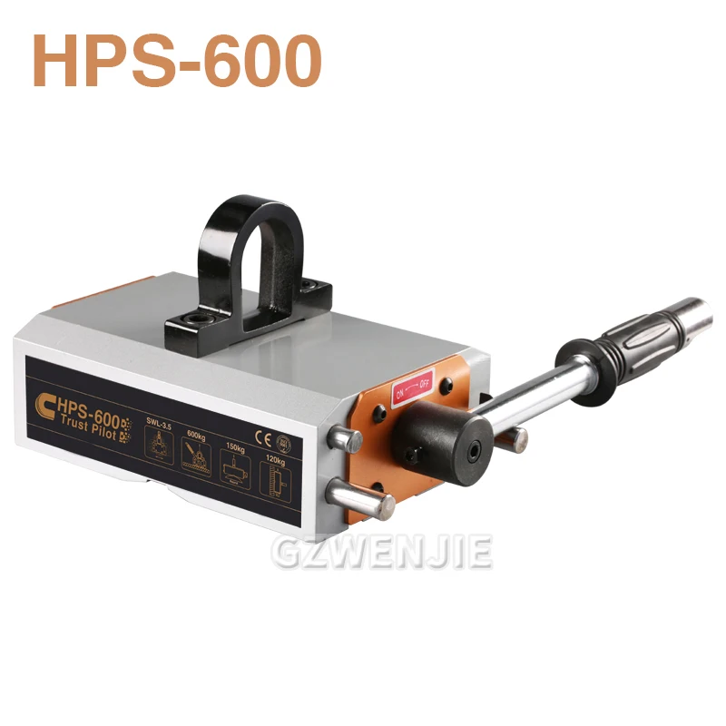 Steel Magnetic Lifter Permanen - Magnetic Lifter Permanent Crane Hoist 600Kg ulasan dan harga