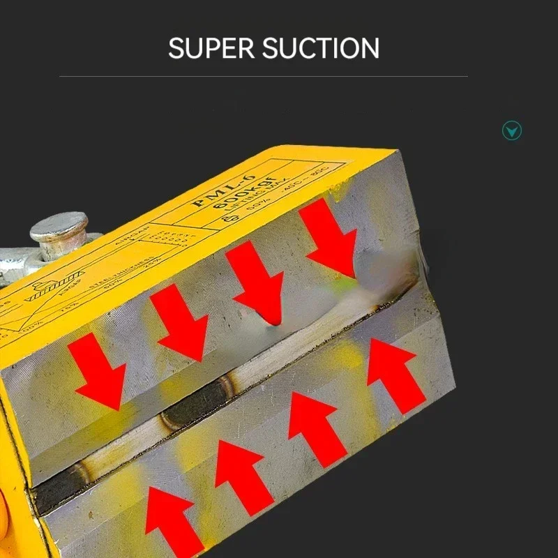 Hot Sales600Kg Steel Permanent - Magnetic Lifter Permanent Crane Hoist 600Kg ulasan dan harga