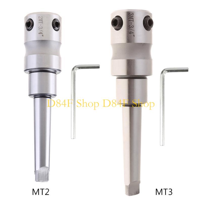 D84F Ring Tool Holder with Mor - Annular Cutter Arbor Morse Taper Mt2 Mt3 ulasan dan harga