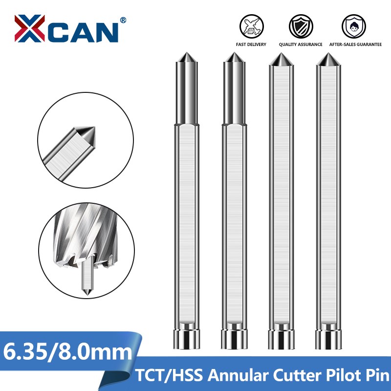 XCAN 6.35/8mm TCT Annular Cutt - Pilot Pin For Annular Cutter Center Pin ulasan dan harga