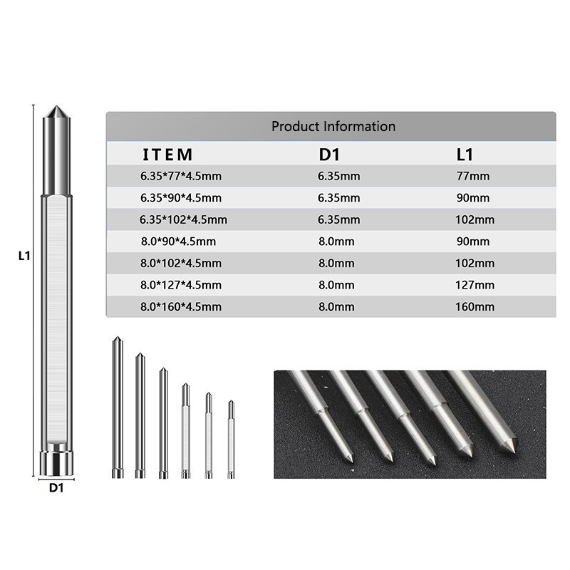 XCAN 6.35/8mm TCT Annular Cutt - Pilot Pin For Annular Cutter Center Pin ulasan dan harga