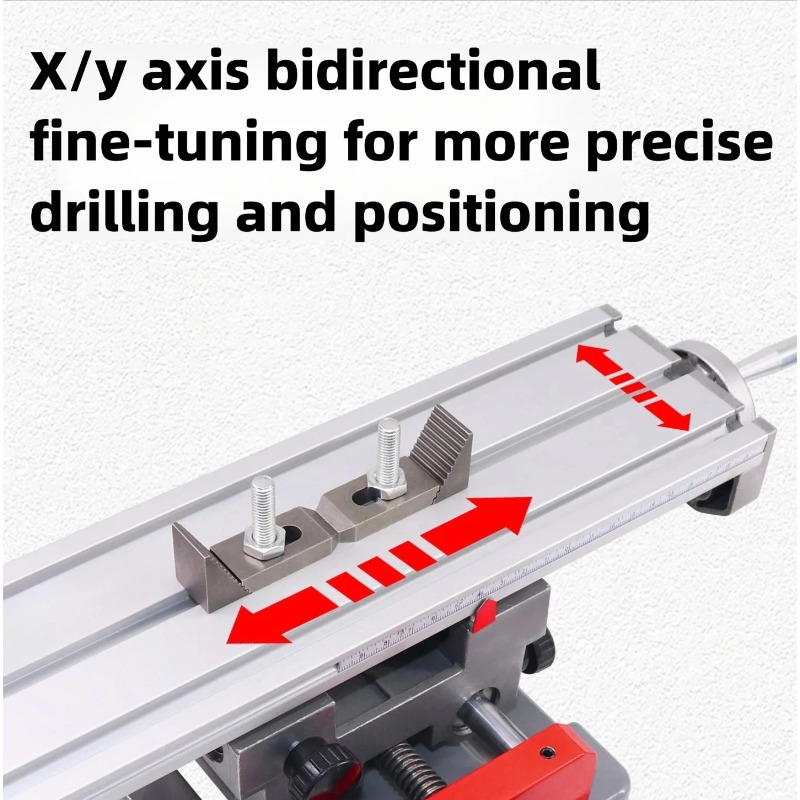 Precision Cross Slide Table XY - Cross Slide Vise Table Bench Drill Press ulasan dan harga