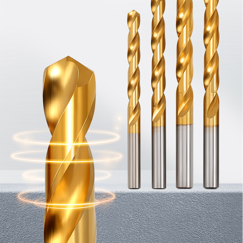 HSS Twist Drill Bits Set Titan - Step Drill Bit Set Titanium Hss Cobalt ulasan dan harga