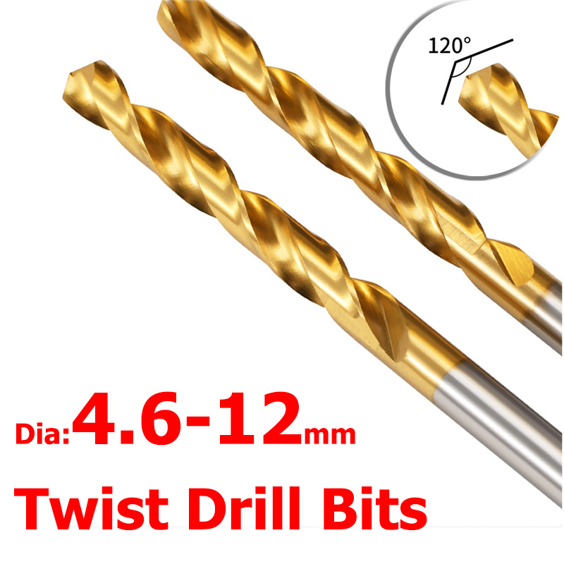 HSS Twist Drill Bits Set Titan - Step Drill Bit Set Titanium Hss Cobalt ulasan dan harga